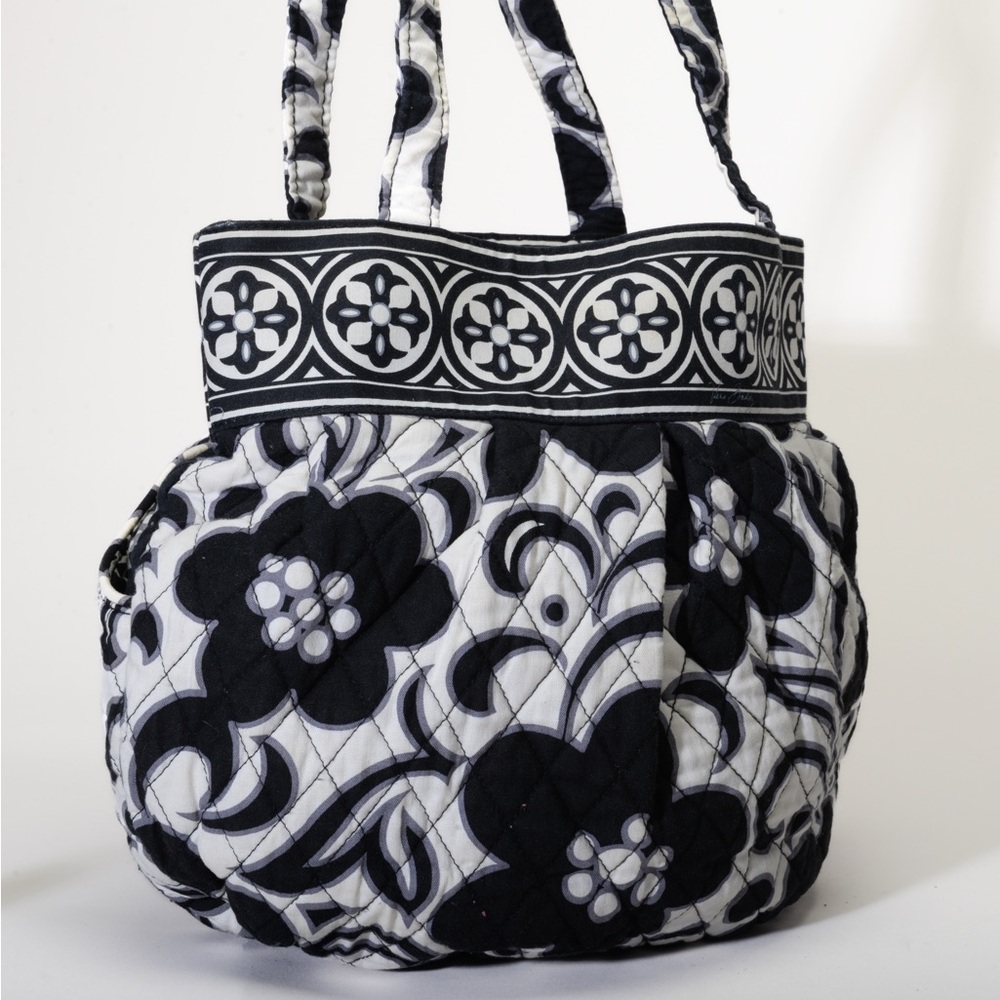 Vera Bradley Black and White Floral Women's Bag